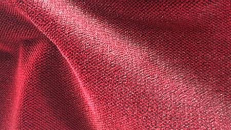 Κατιονικό βελούδινο διπλό χρώμα με σχέδιο λωρίδας